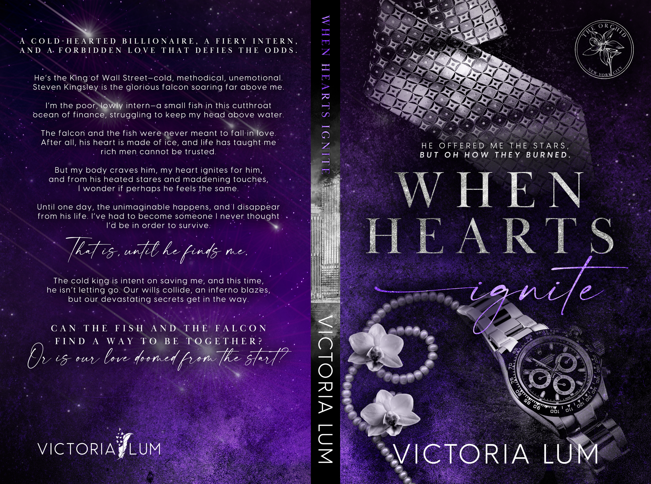 When Hearts Ignite by Victoria Lum Unsigned Paperback — Victoria Lum